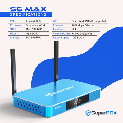 SuperBox S6 Max